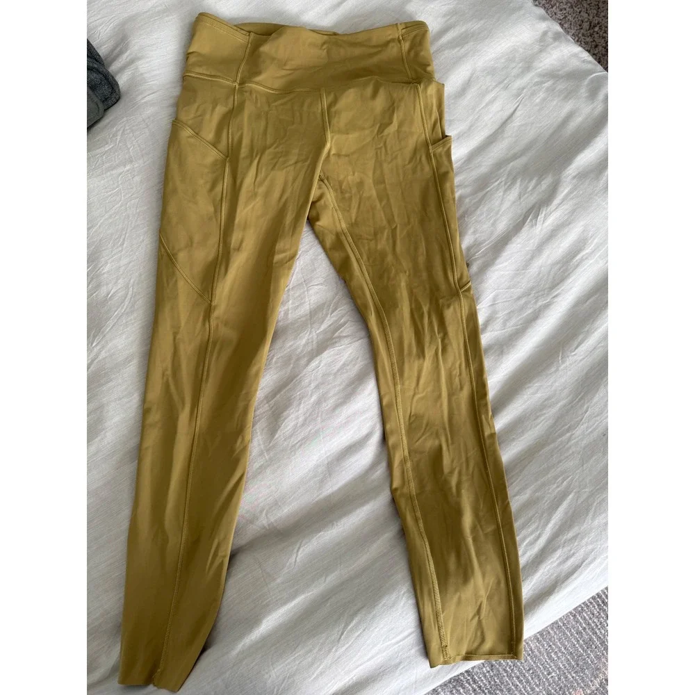 Lululemon Align High Rise Crop Leggings Size‎ 8 Yoga Workout Athletic